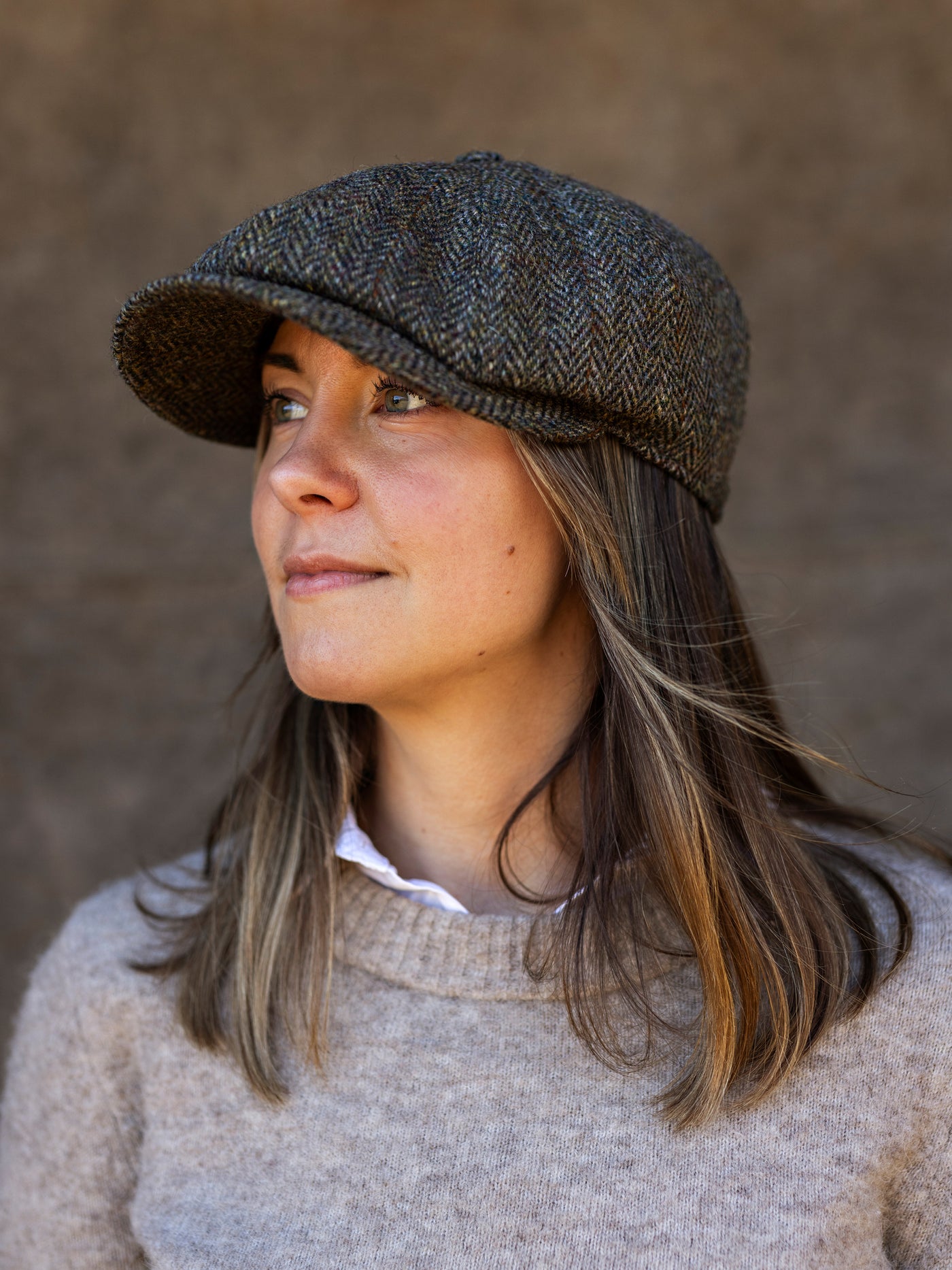 Aaron Harris Tweed Green