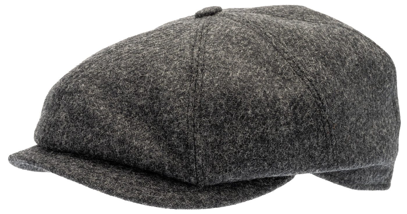 Grey Peaky Blinders Bakerboy cap keps