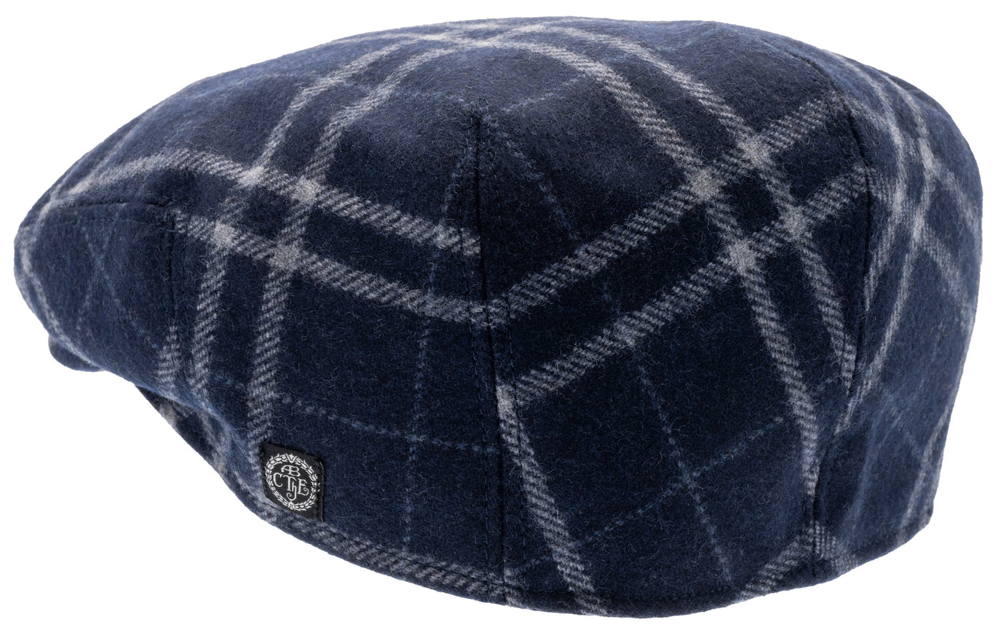 Blue Tartan Flatcap