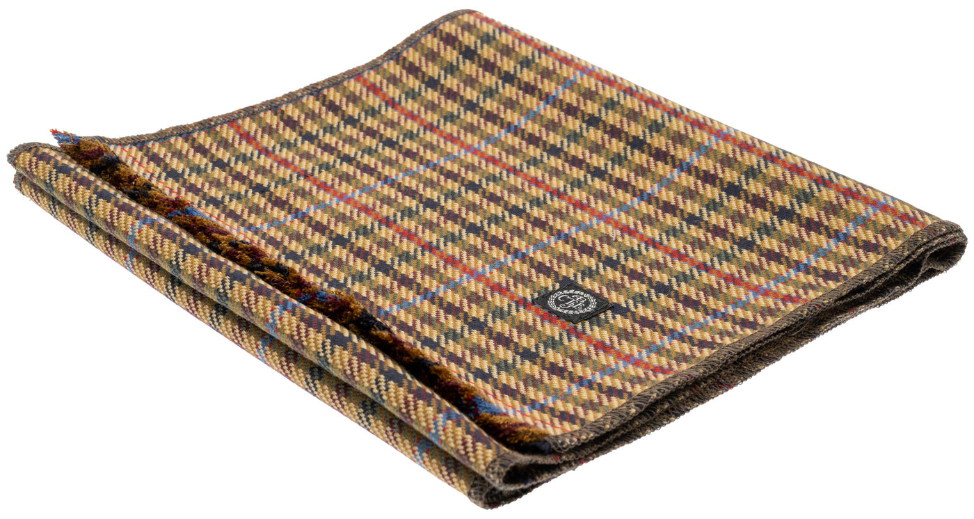 Rutig svensktillverkad halsduk