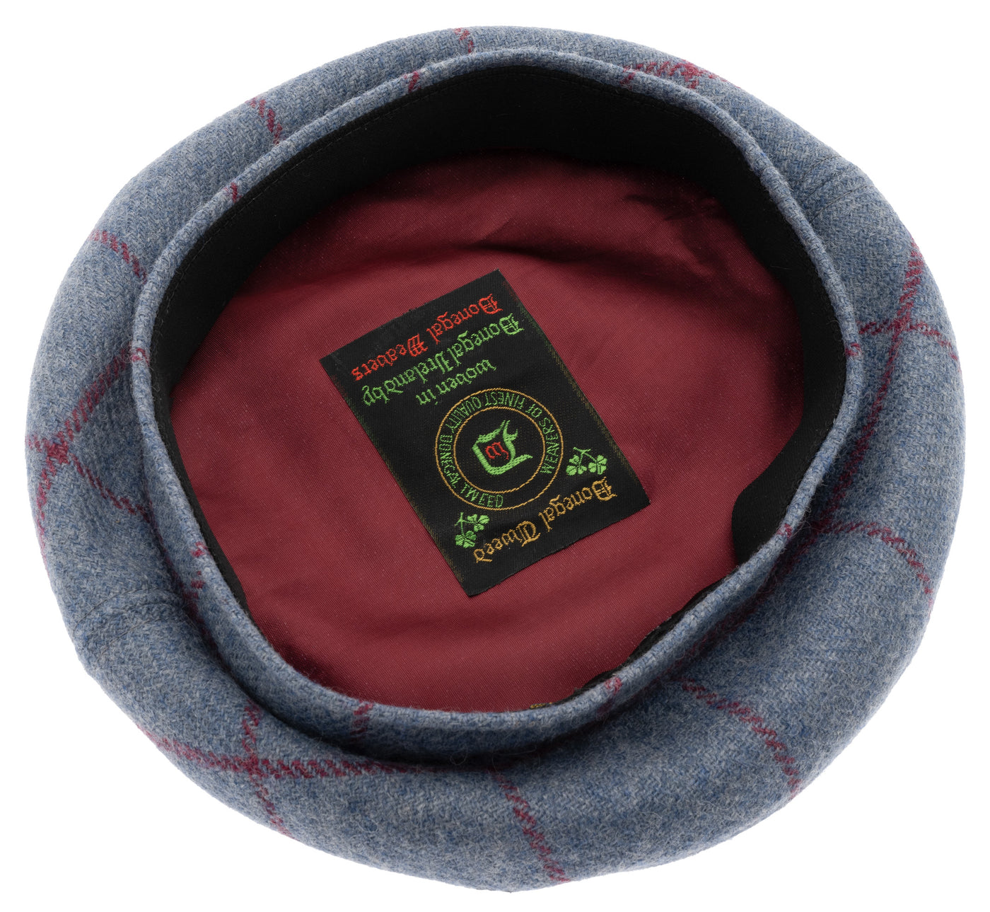 Blue Beret in Tweed