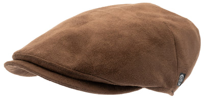 Brown Suede Flat cap