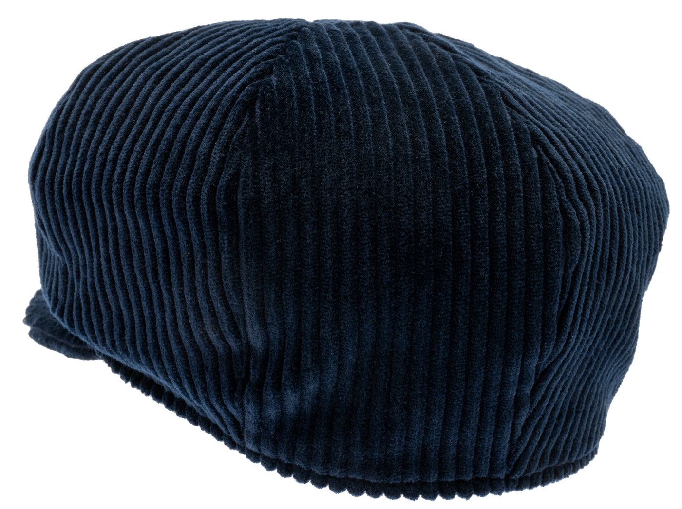 Blue Corduroy Bakerboy cap