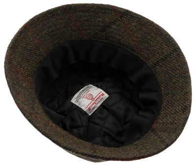 Green Harris Tweed Outdoor hat