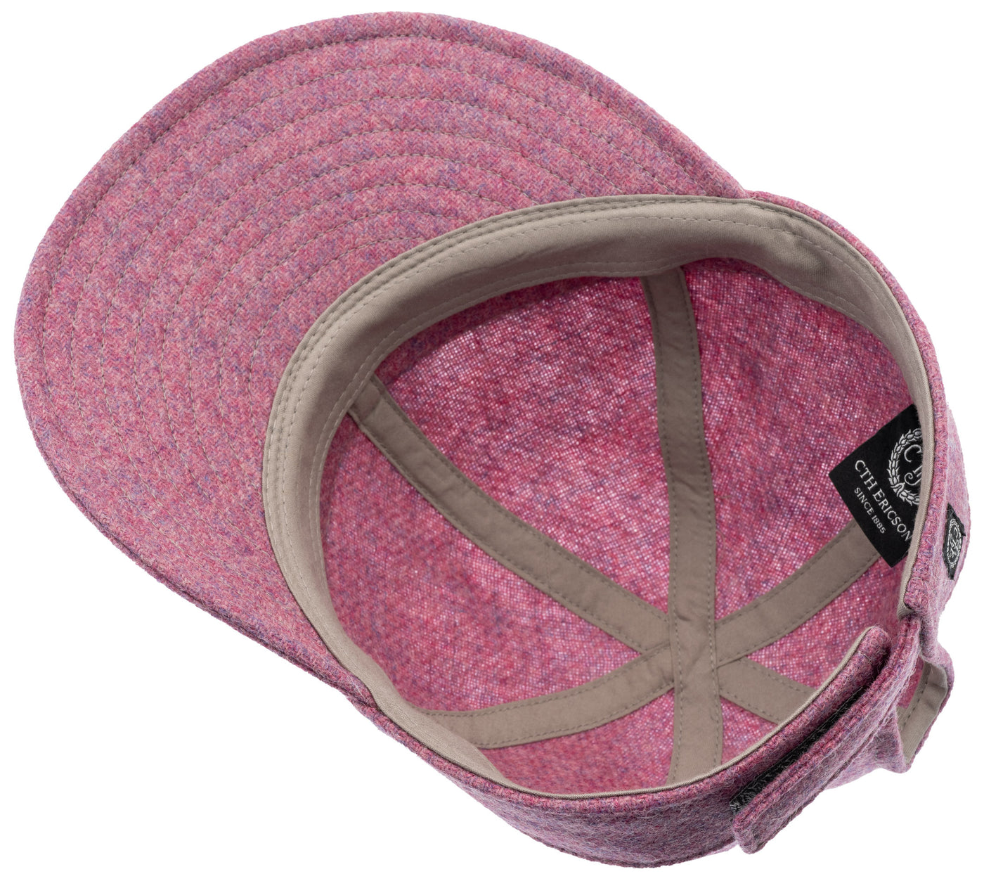 Rosa / Lila keps för kvinnor i ull 