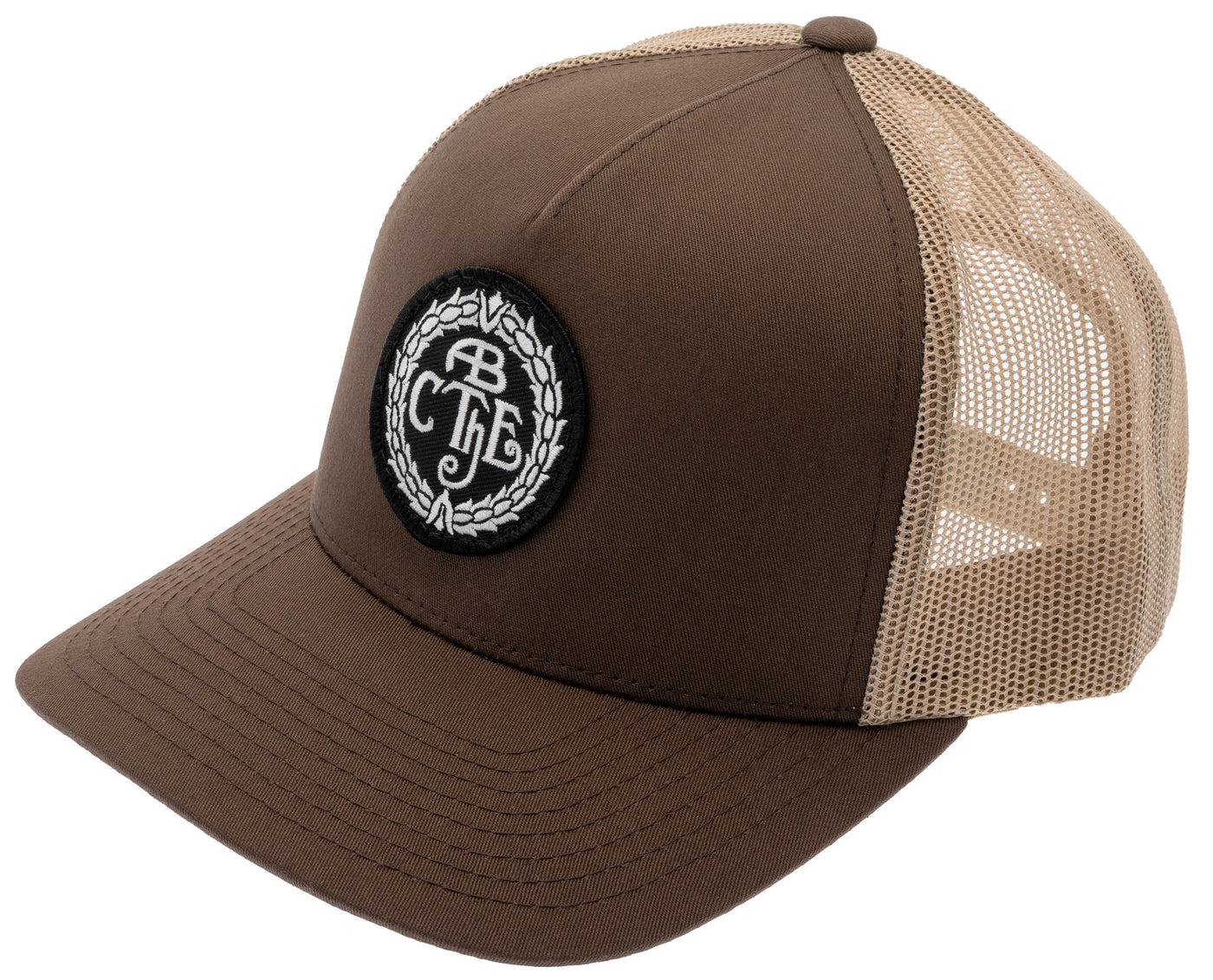 Logo Trucker Cap Brown/Khaki