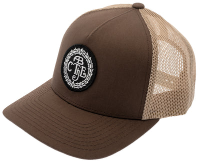Logo Trucker Cap Brown/Khaki