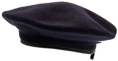 Dark navy blue beret for uniform