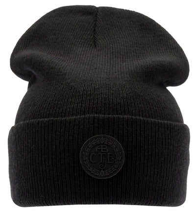 Luca Knitted Beanie - Black