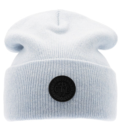 Luca Knitted Beanie - Light Blue