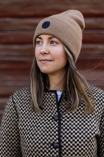 Luca Knitted Beanie - Light Pink