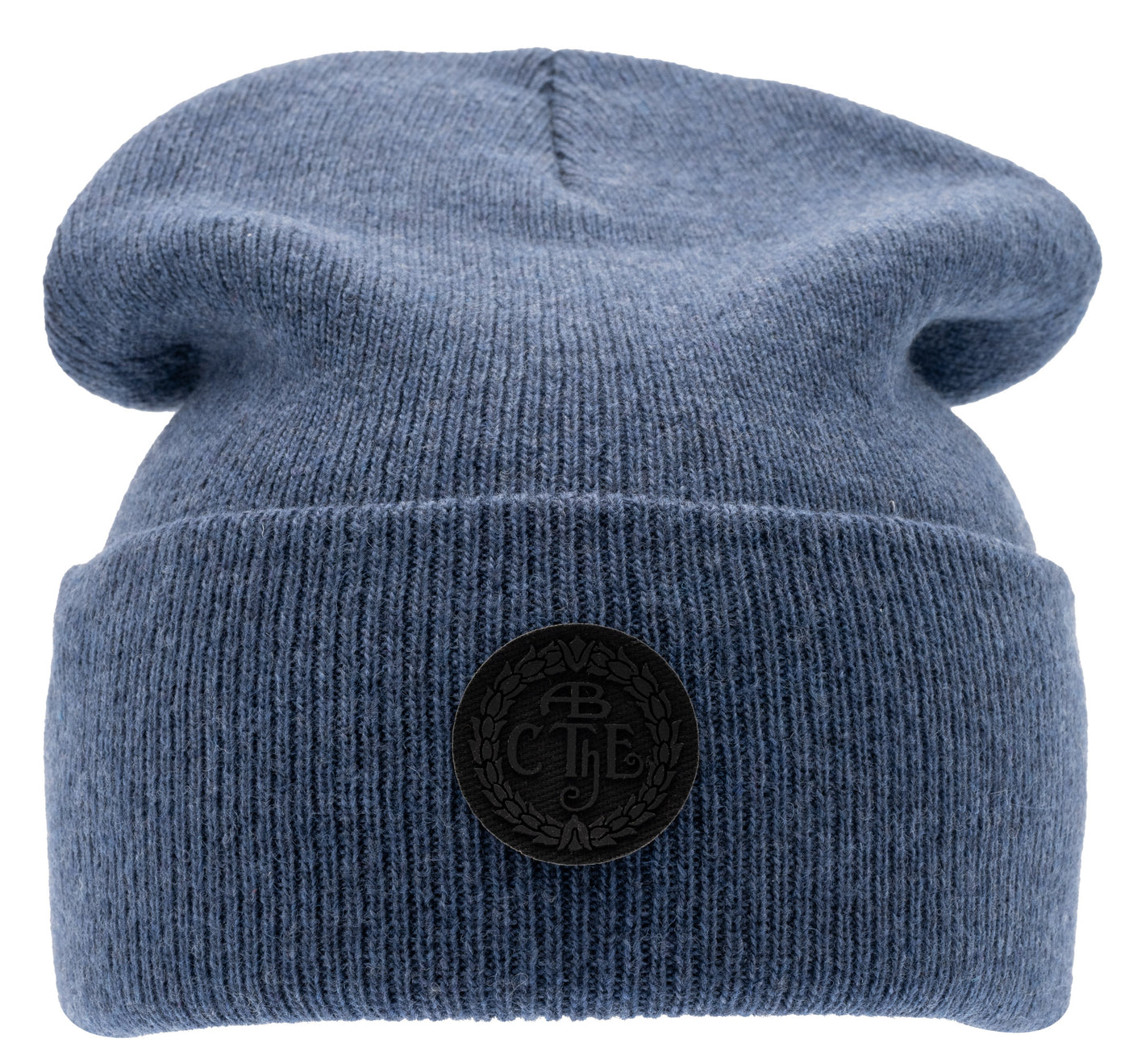 Luca Knitted Beanie - Denim Blue