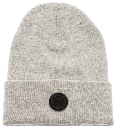 Luca Knitted Beanie - Light Grey