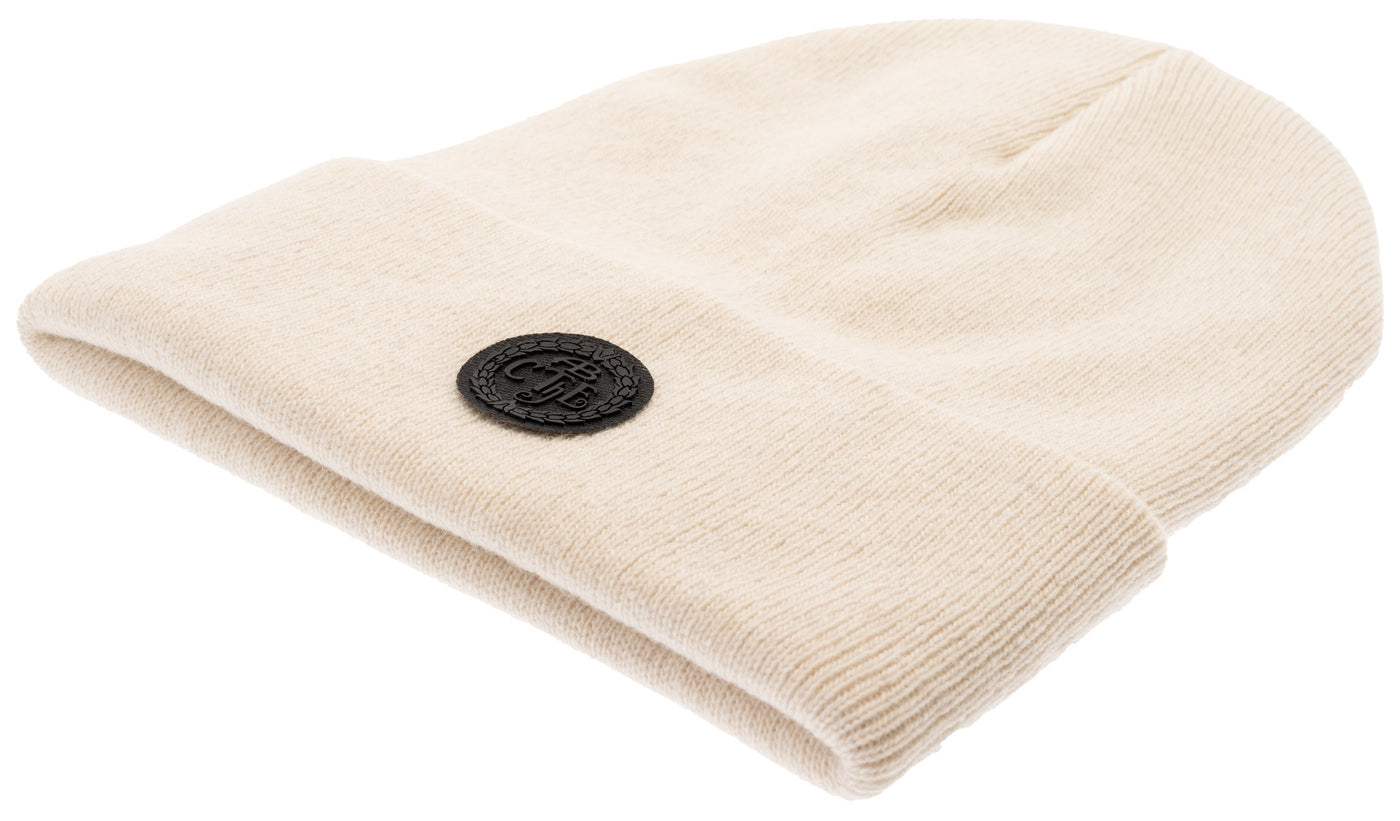 Luca Knitted Beanie - Off-white