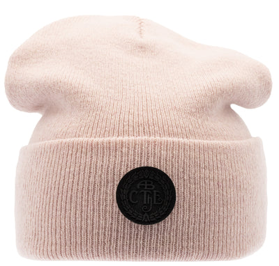 Luca Knitted Beanie - Light Pink