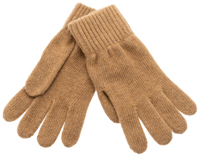 Mitty Knitted Gloves- Caramel