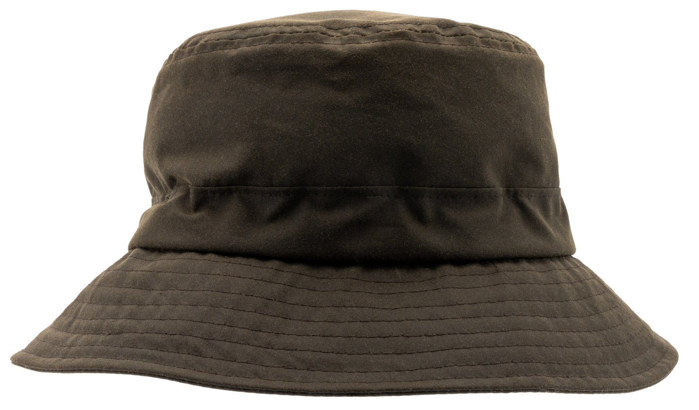 Grön Barbour hatt