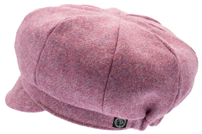 Classic purple ladies Balloon cap in wool