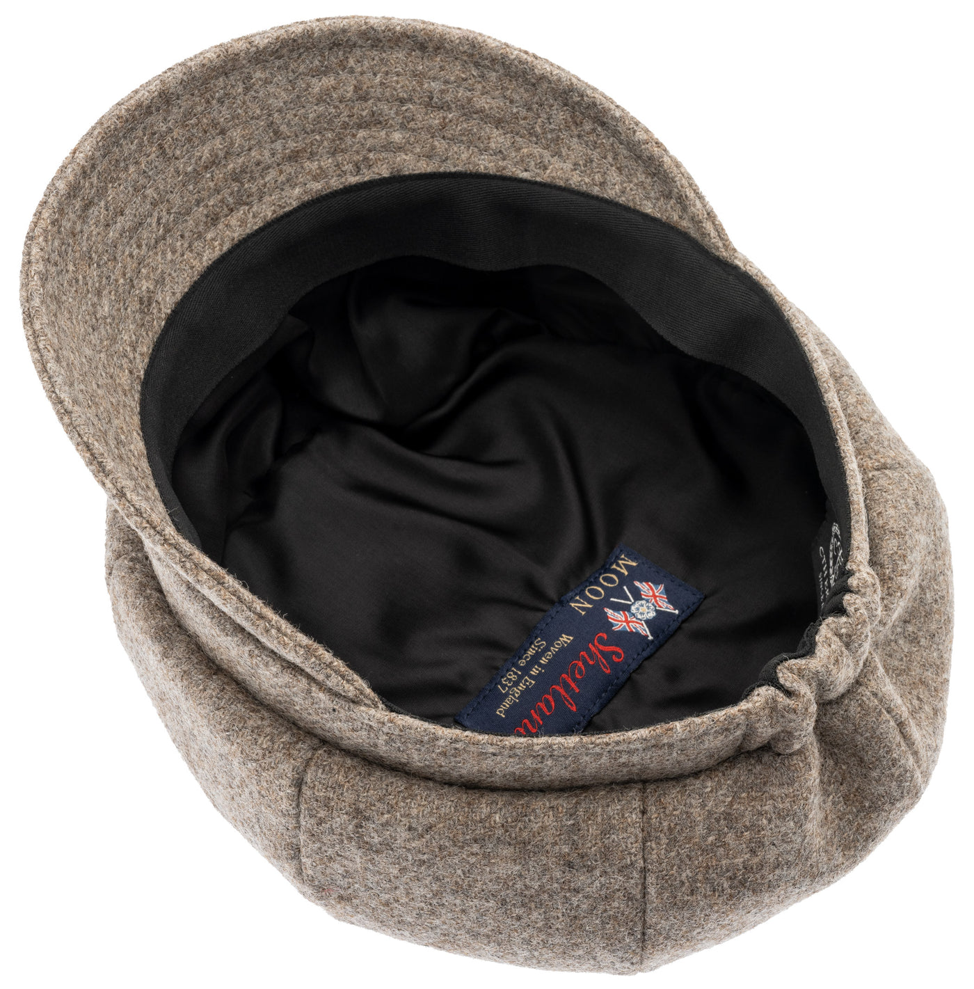 Women's Balloon cap with black satin lining