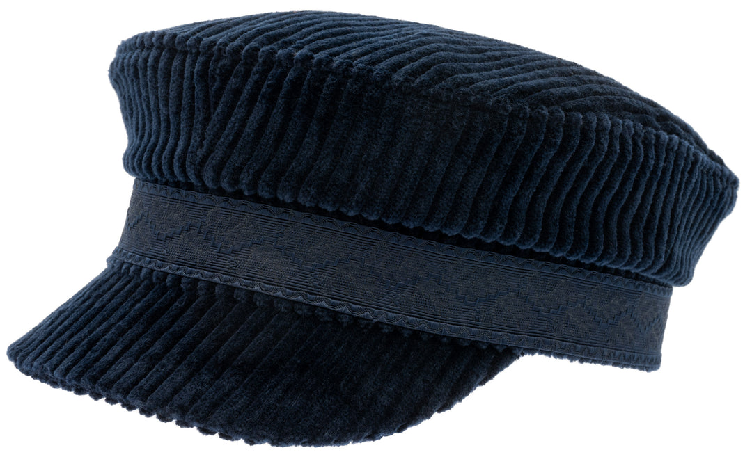 Corduroy fiddler cap online