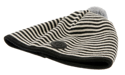 Tove Jr. Knitted Striped Black - CTH Ericson of Sweden 