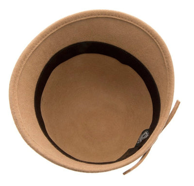 Analise Sr. Cloche felt hat Camel - CTH Ericson of Sweden 
