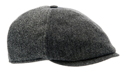 Newsboy cap - Colin Sr. Patchwork Grey - CTH Ericson