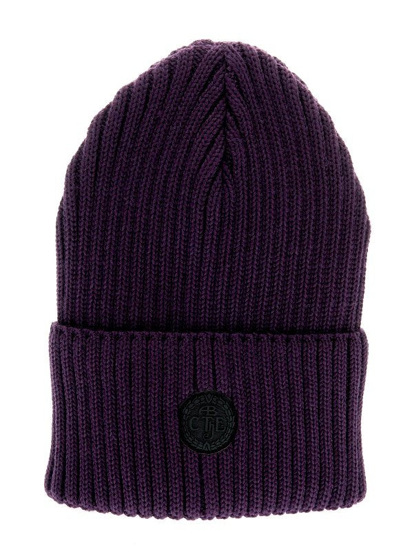 Beanie - Tintin Sr. Rib knit Beanie Purple - CTH Ericson