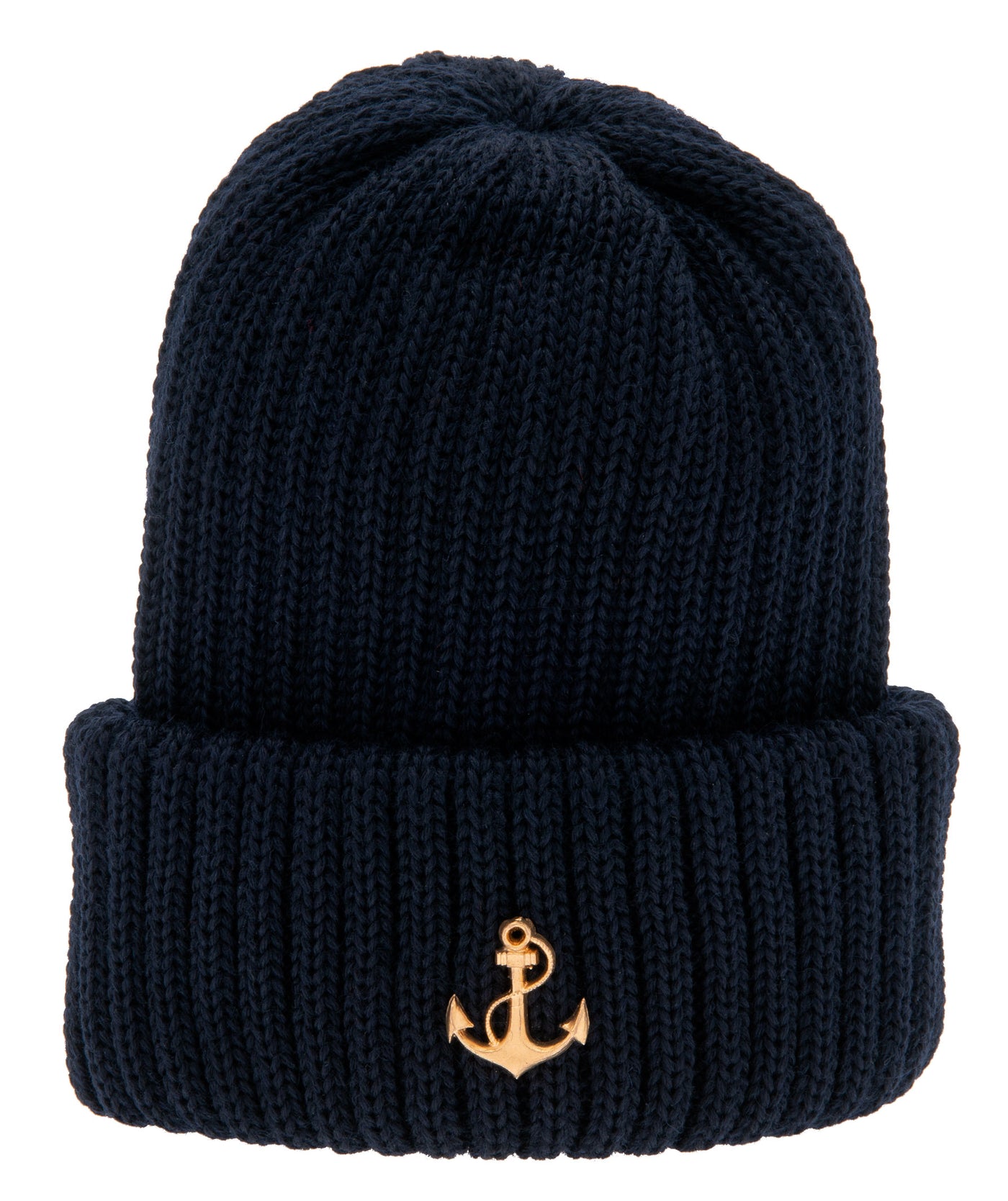 Nelson Wool Knit - Navy Anchor