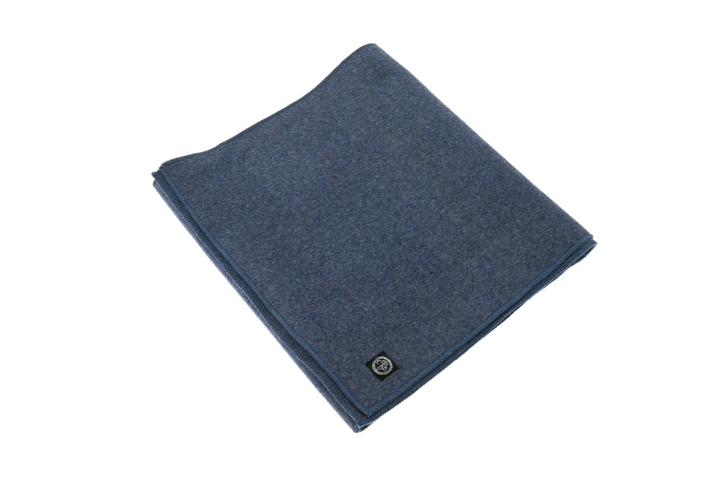 Blue Scarf in soft cashmere 