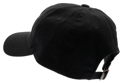 Classic black YUPOONG dad hat