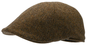 Brown tweed Ivy cap 