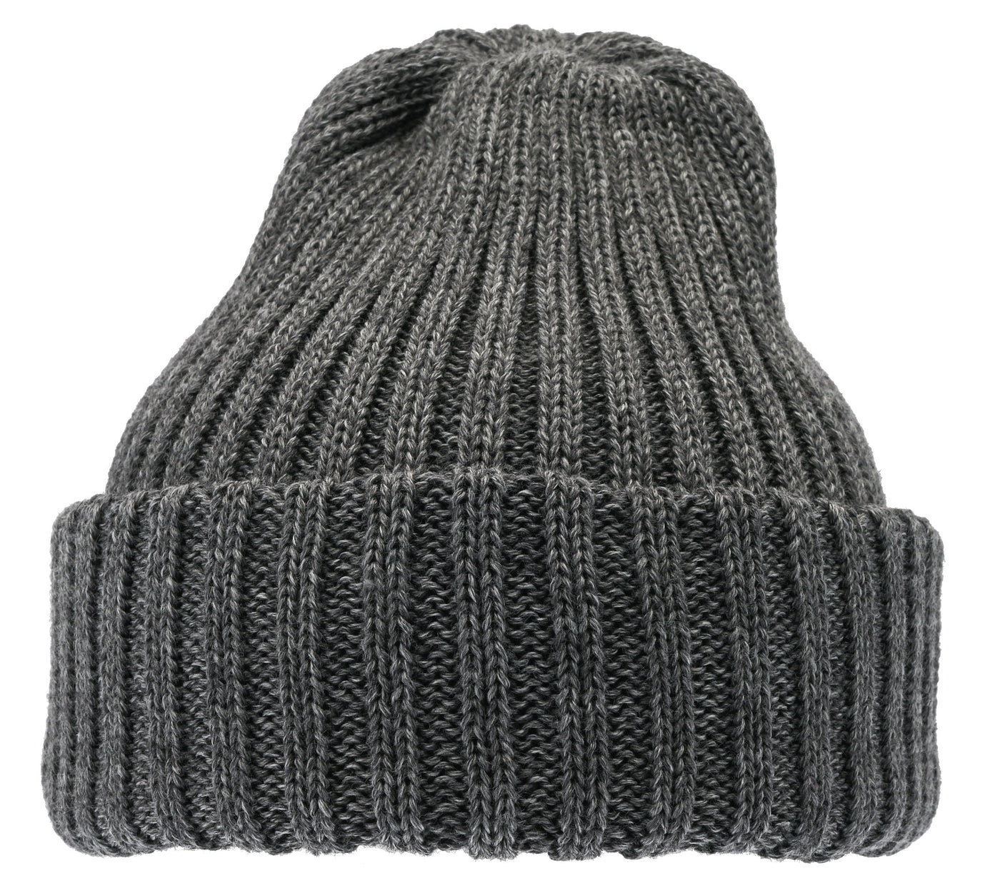 Grey Watch cap in wool